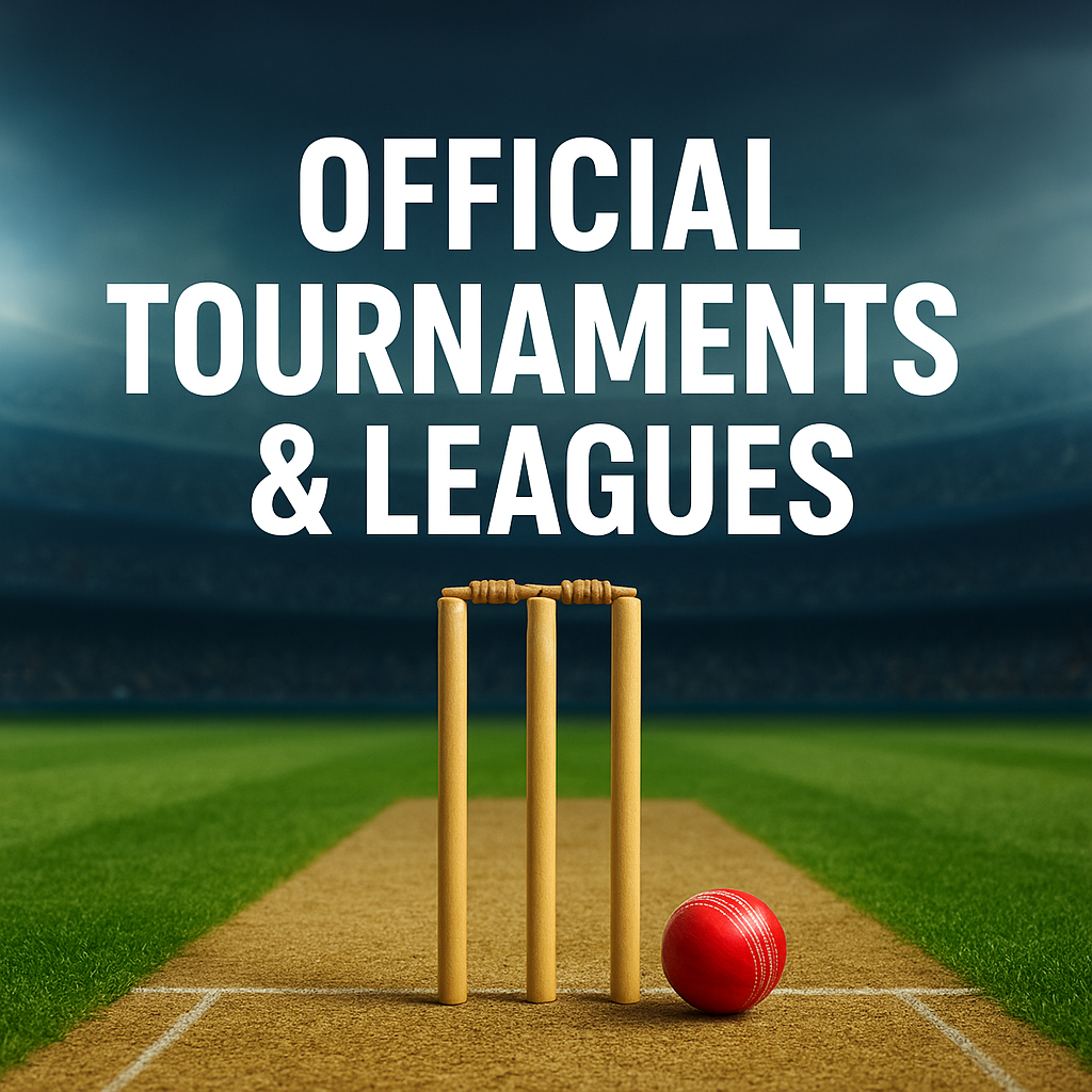 official tournaments & leagues